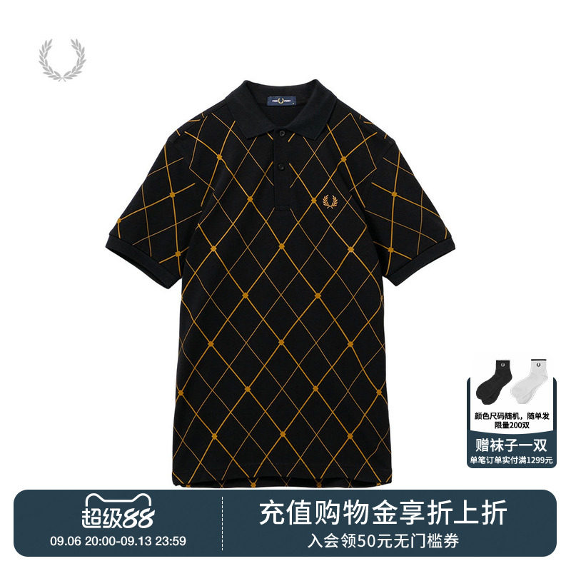 FREDPERRY短袖polo衫时尚型男图片