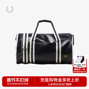 FRED PERRY男款大容量斜挎包2025秋季新款实用潮流单肩包手提包