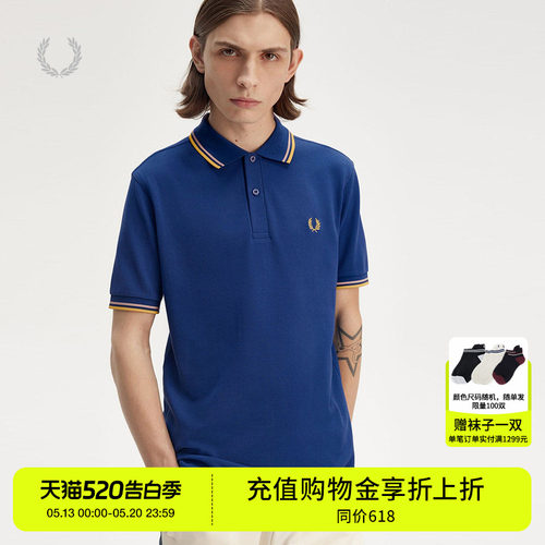 FREDPERRY多色短袖polo衫