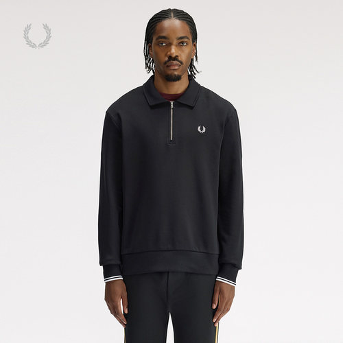 FREDPERRY半拉链卫衣简约休闲风