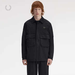 新款 休闲夹克2025冬季 商务翻领口袋麦穗外套M1776 PERRY男士 FRED