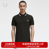 polo衫 多色短袖 2025冬季 新款 活力麦穗刺绣上衣 FRED 时尚 PERRY男装