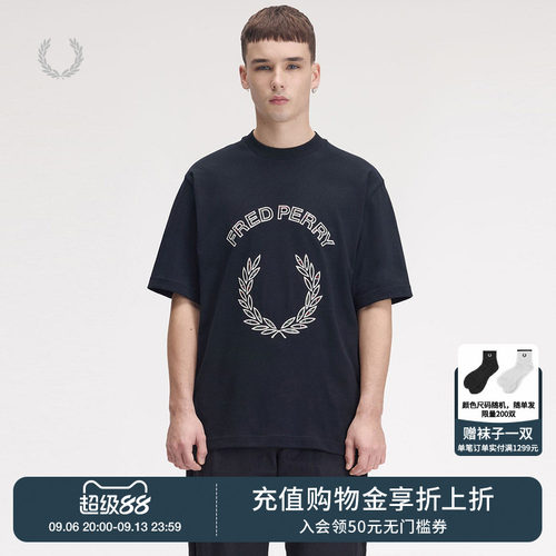 FREDPERRY短袖T恤简约质感