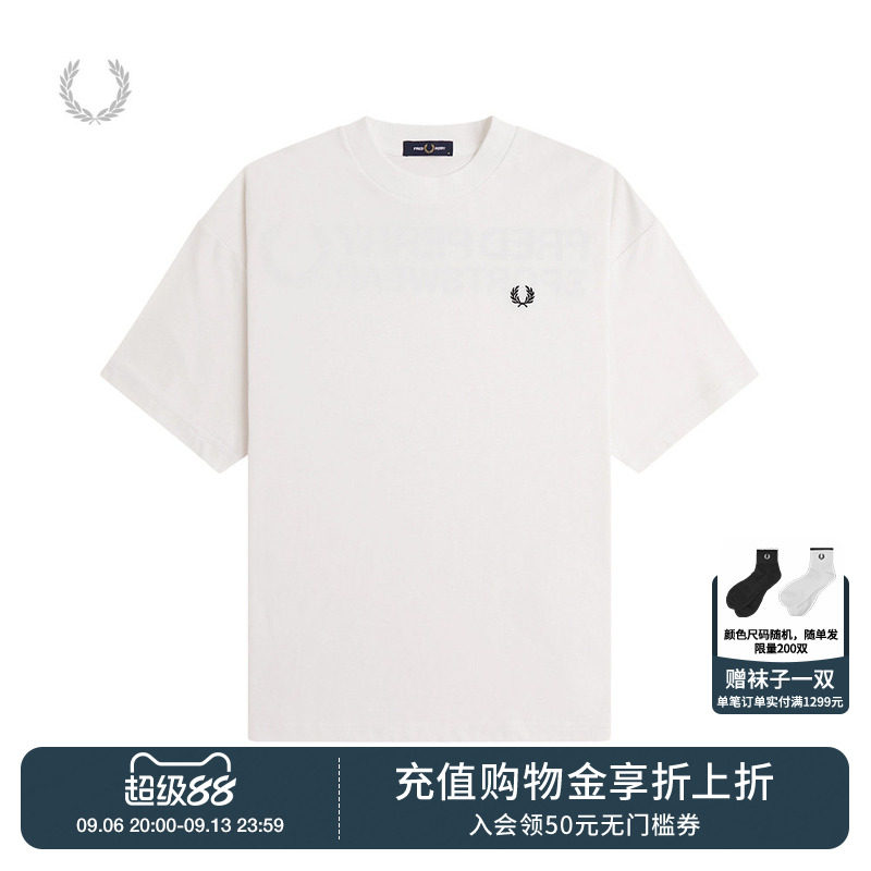 FREDPERRY宽松短袖T恤