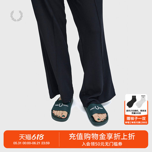 FREDPERRY露趾拖鞋潮流个性