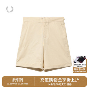 短裤 纯色休闲裤 2026夏季 新款 FRED 简约日常宽松直筒裤 PERRY男装