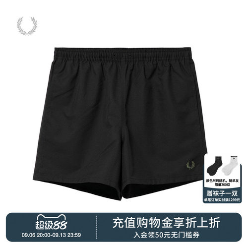 FREDPERRY多色休闲短裤
