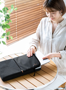 日本SANWA内胆包适用华为苹果联想拯救者13/14/16寸MAC笔记本电脑