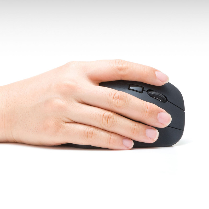 일본 SANWA 인체공학적 컴퓨터 사무용 게임 블루레이 유선|무선|블루투스 USB 마우스 절전