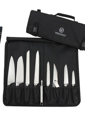 WESSLECO美国品牌厨师学徒刀具收纳包防水防刮便携厨师工具包