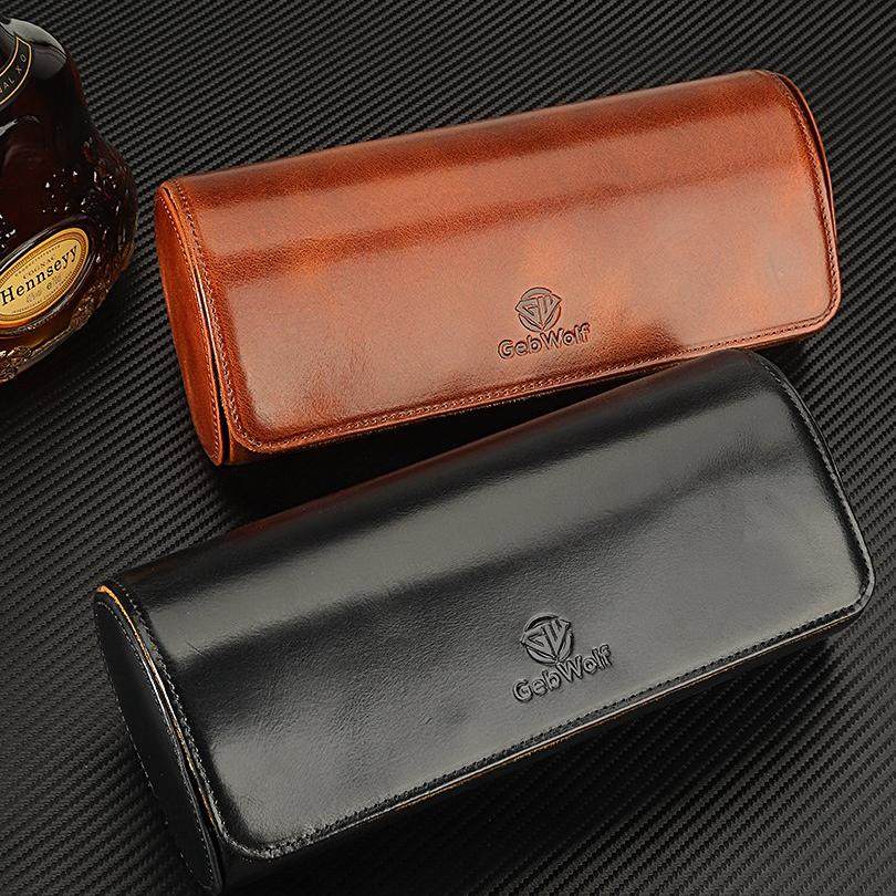 手表收纳盒真皮手表盒单只便携出差旅行腕表机械表收纳包首饰盒