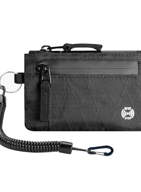 欧美防磁卡包出国旅行防盗刷零钱包防水rfid证件包便携钥匙包钱包