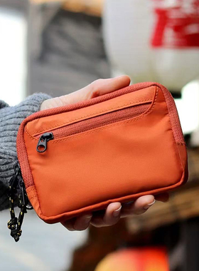 青年学生小挂包街头潮流布包零钱包钥匙包驾驶学生证小钱包收纳包