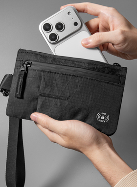 旅行防盗刷护照包随身携带证件包男款多功能钱包卡包一体手机包