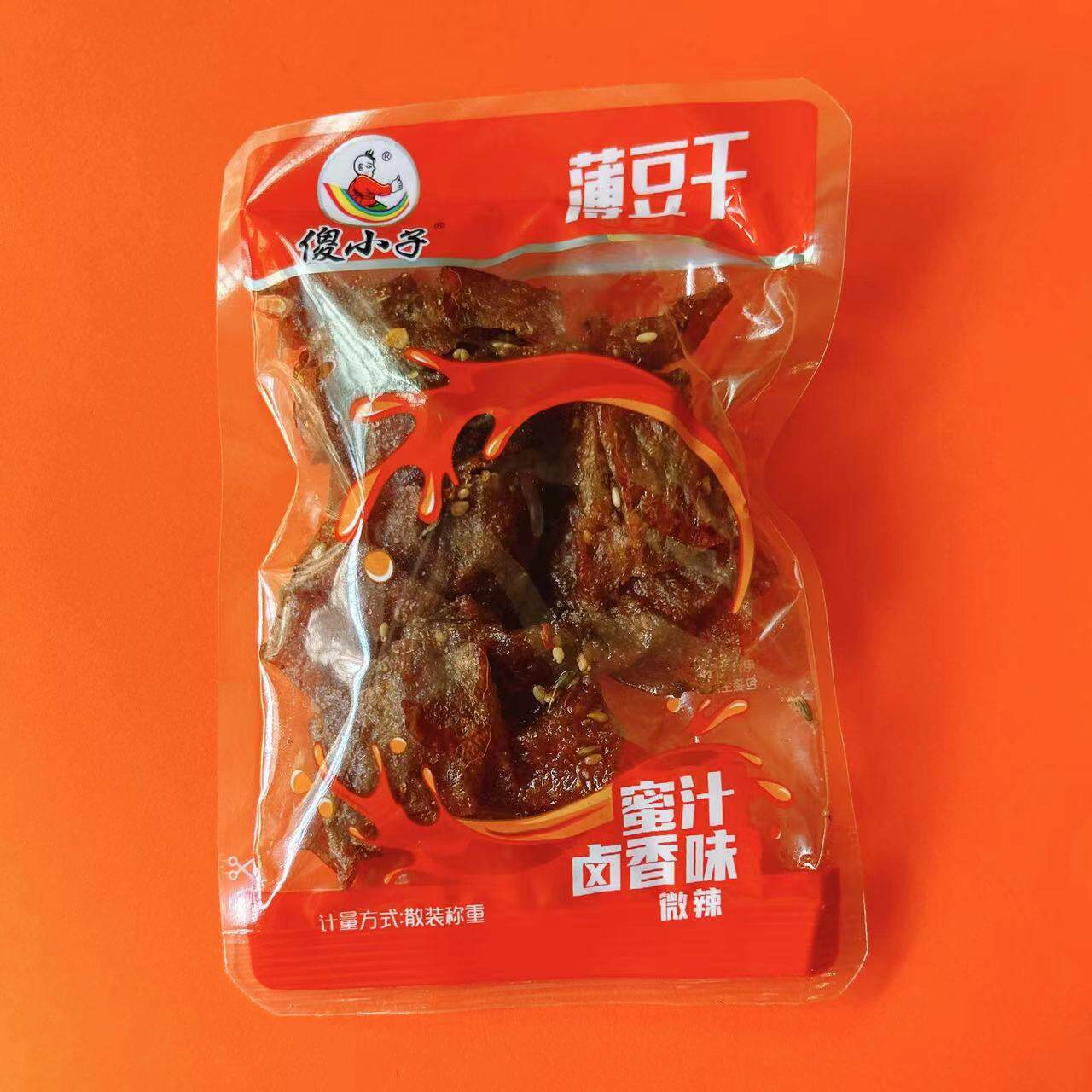 零食傻小子香豆卷薄豆干辣条麻辣大辣片很忙豆皮看剧解馋满38包邮