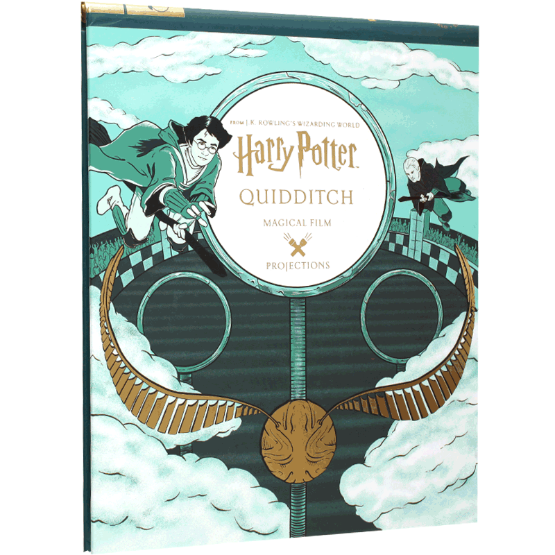 哈利波特魔法电影投影：魁地奇 英文原版 Harry Potter: Magical Film Projections: Quidditch (J.K. Rowling's Wizard 中图