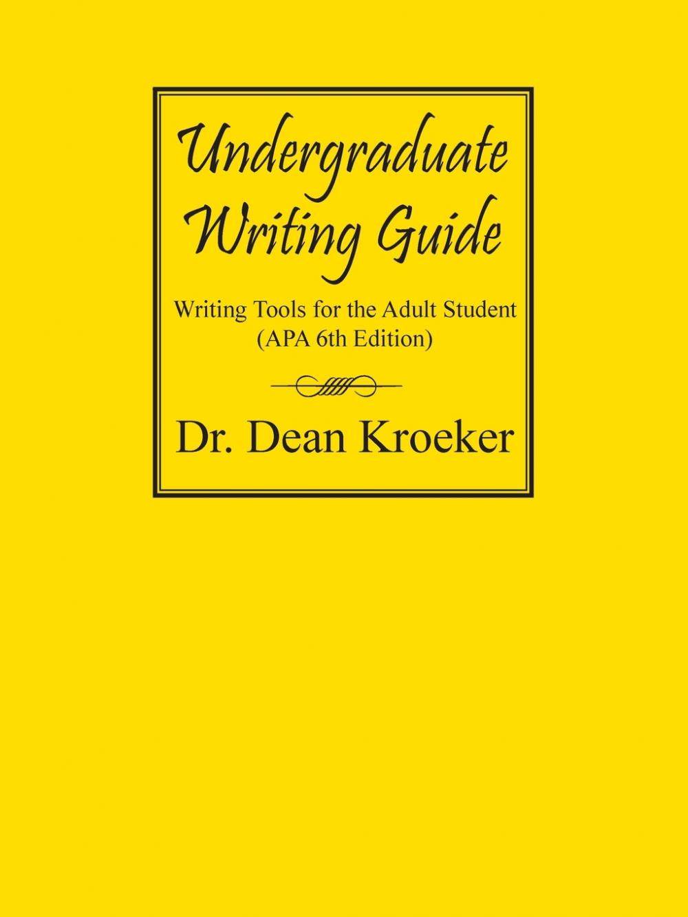 【预售 按需印刷】undergraduate writing guide