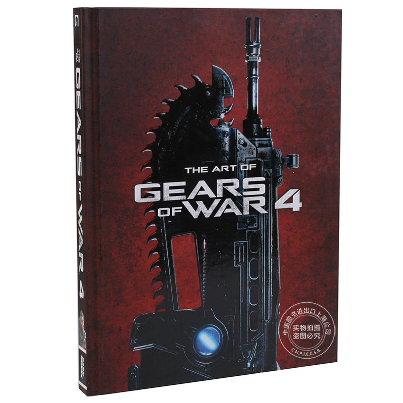英文原版 The Art of Gears of War 4 战争机器4 游戏设定艺术画册 XboxOne 中图