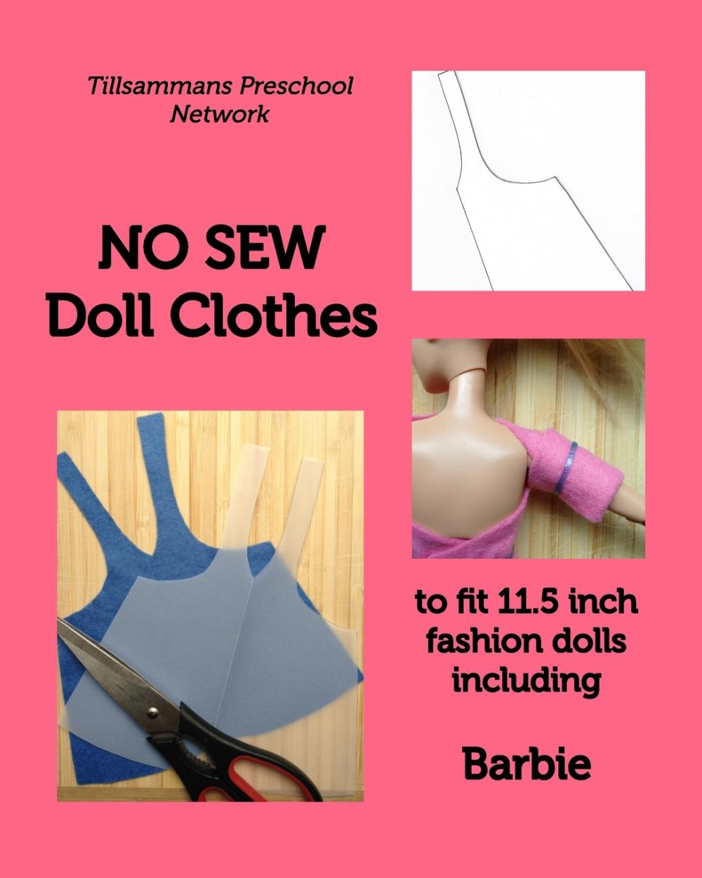 【预售 按需印刷】NO SEW Doll Clothes 书籍/杂志/报纸 生活类原版书 原图主图