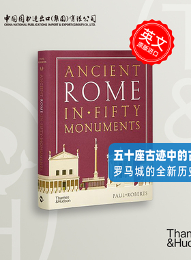 到货 Ancient Rome in Fifty Monuments T&H出版社 中图原版进口