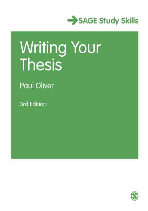 预售 按需印刷 Writing Your Thesis 书籍/杂志/报纸 原版其它 原图主图