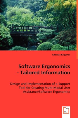 【预售 按需印刷】Software Ergonomics - Tailored Information