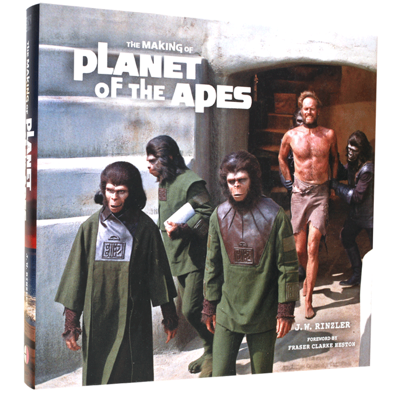 人猿星球 50周年纪念版画册 电影艺术设定集 英文原版 The Making of Planet of the Apes 精装 猩球崛起改编原著 中图
