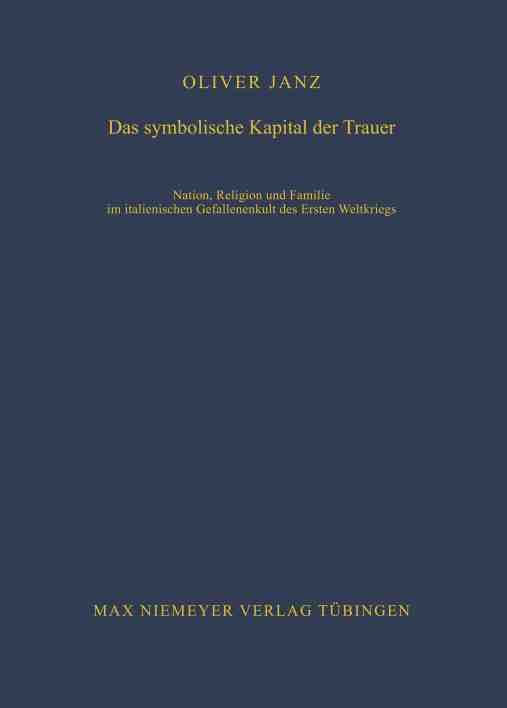 预售按需印刷 Das symbolische Kapital der Trauer