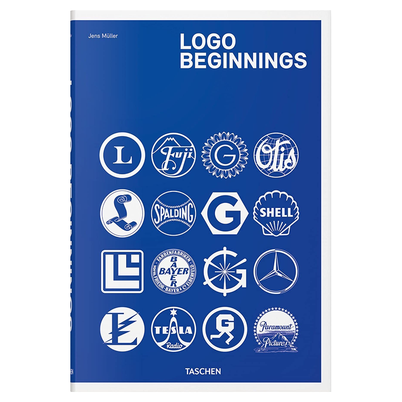 Logo Beginnings 商标起源 经典现代商标作品集 历史传统商标图案图形设计平面设计 Taschen 塔森出版 中图原版进口