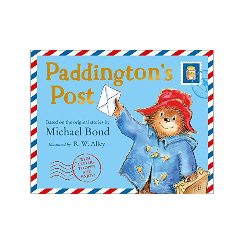帕丁顿熊的邮件 英文原版绘本 paddingtons post 精装 儿童绘本纸板