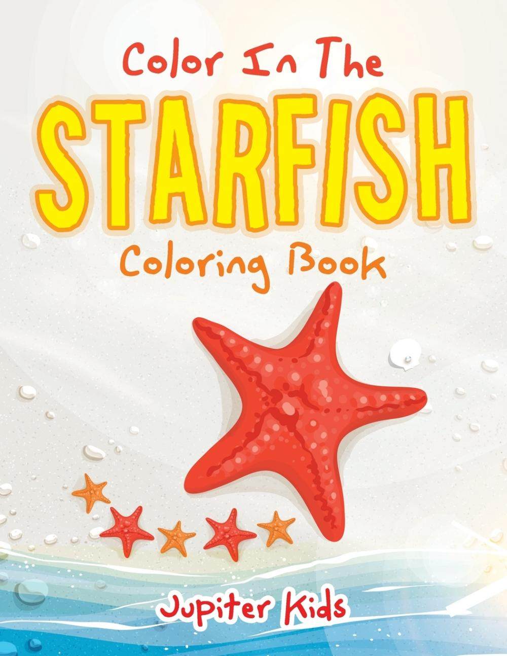 预售 按需印刷color in the starfish coloring book