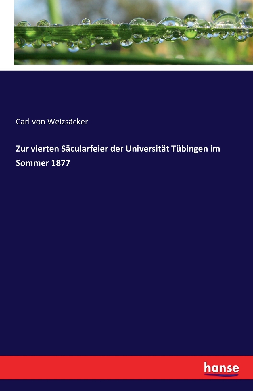 预售 按需印刷Zur vierten S?cularfeier der Universit?t Tübingen im Sommer 1877德语ger 书籍/杂志/报纸 原版其它 原图主图