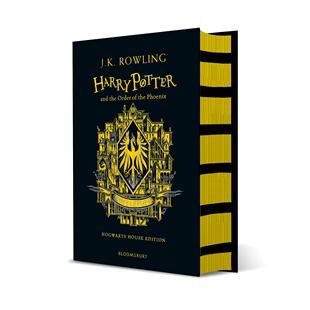the 赫奇帕奇学院20周年纪念版 Potter 哈利波特与凤凰社 Order Hufflepuff 英文原版 Phoenix 精装 中图 Harry and