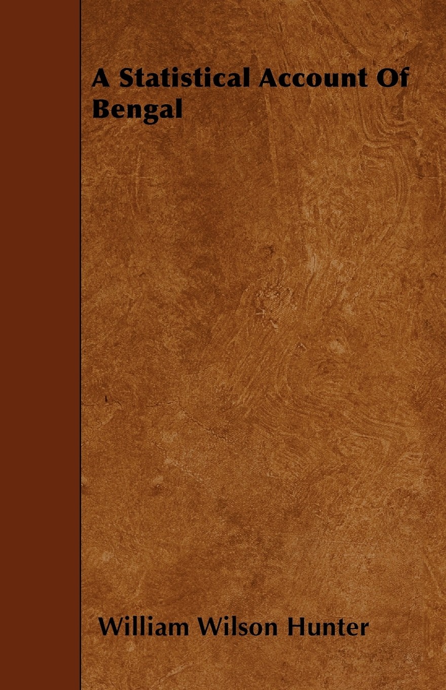【预售 按需印刷】a statistical account of bengal