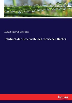 预售 按需印刷Lehrbuch der Geschichte des r?mischen Rechts德语ger