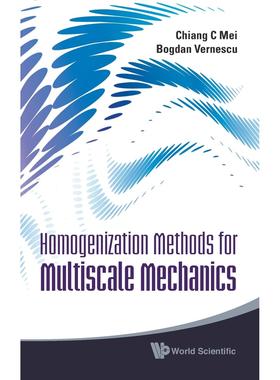 【预售 按需印刷】Homogenization Methods for Multiscale Mechanics