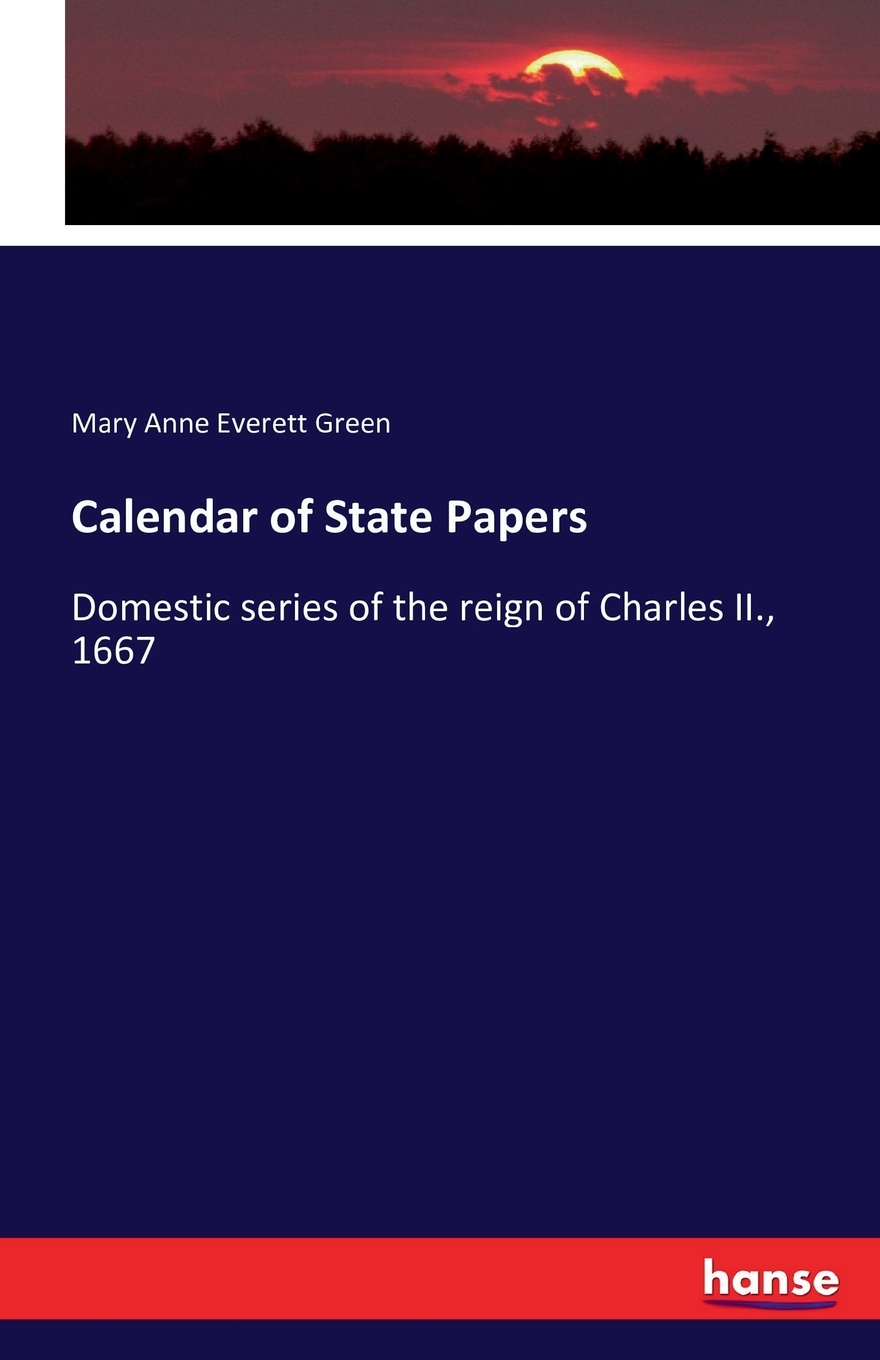 预售按需印刷 Calendar of State Papers