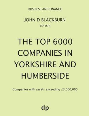 【预售 按需印刷】The Top 6000 Companies in Yorkshire and Humberside