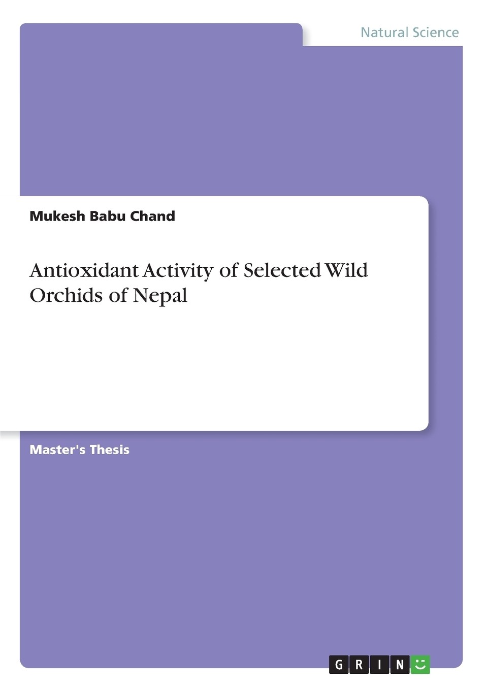预售 按需印刷 antioxidant activity of selected wild orchids of