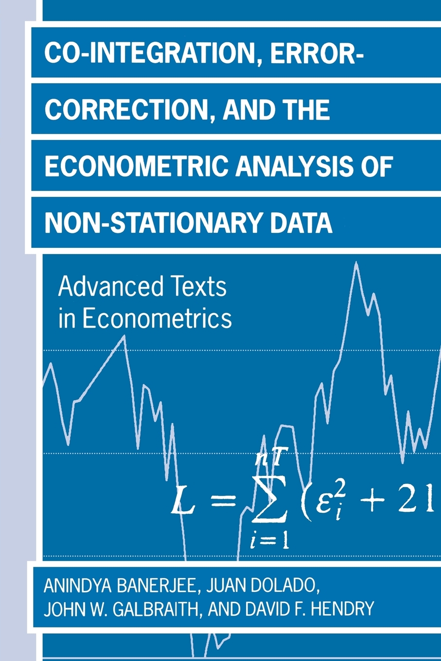 【预售 按需印刷】Co-Integration  Error Correction  and the Econometric Analysis of Non-Stationary Data 书籍/杂志/报纸 原版其它 原图主图