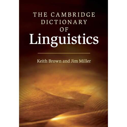 预售 The Cambridge Dictionary of Linguistics