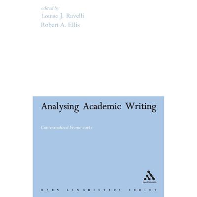 【预售 按需印刷】Analysing Academic Writing