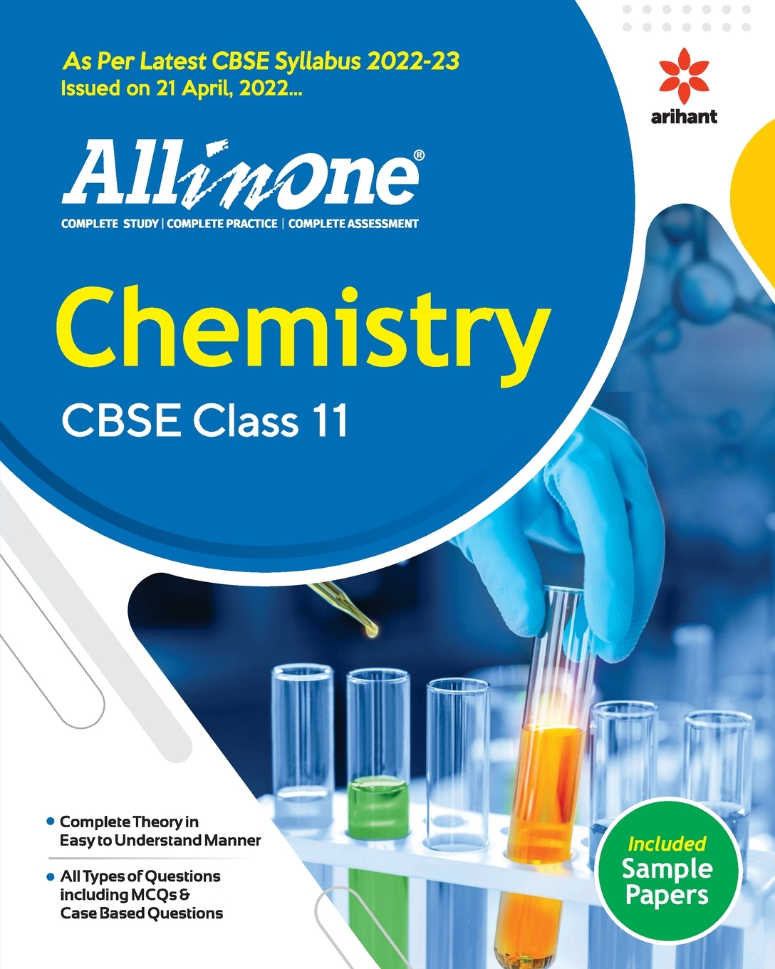 预售按需印刷 CBSE All In One Chemistry Class 11 2022-23 Edition(As per latest CBSE Syllabus issued on 21 April 2