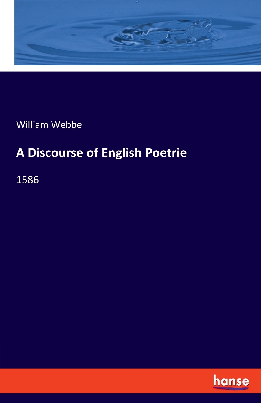 【预售 按需印刷】A Discourse of English Poetrie 书籍/杂志/报纸 原版其它 原图主图