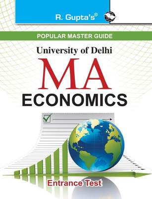 预售 按需印刷 Delhi University M.A. Economics Entrance Test Guide