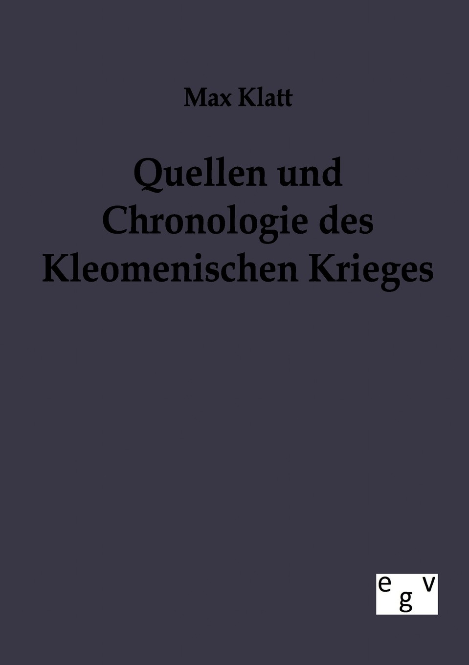 预售 按需印刷 quellen und chronologie des kleomenischen krieges