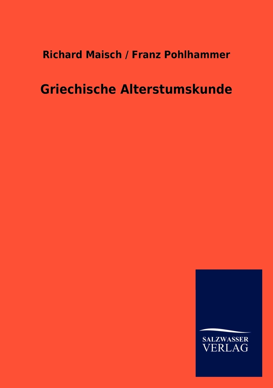 预售按需印刷 Griechische Alterstumskunde德语ger