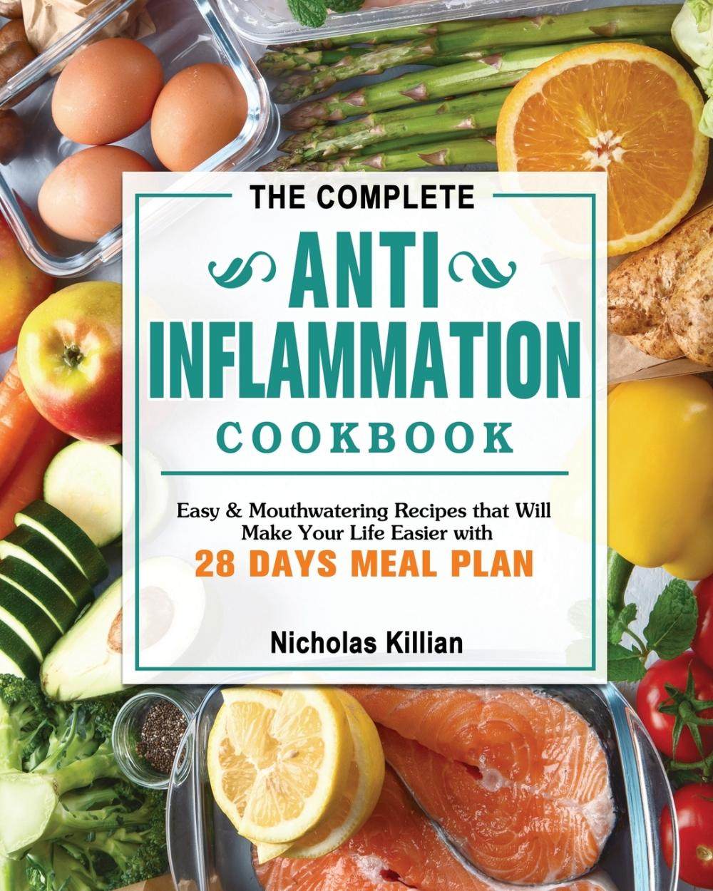 【预售 按需印刷】the complete anti-inflammation cookbook
