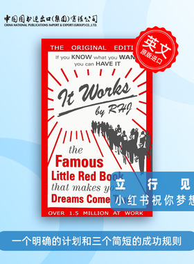 现货 力行见效 It Works 有效的方法 R. H. Jarrett 英文原版 [9781684112098]