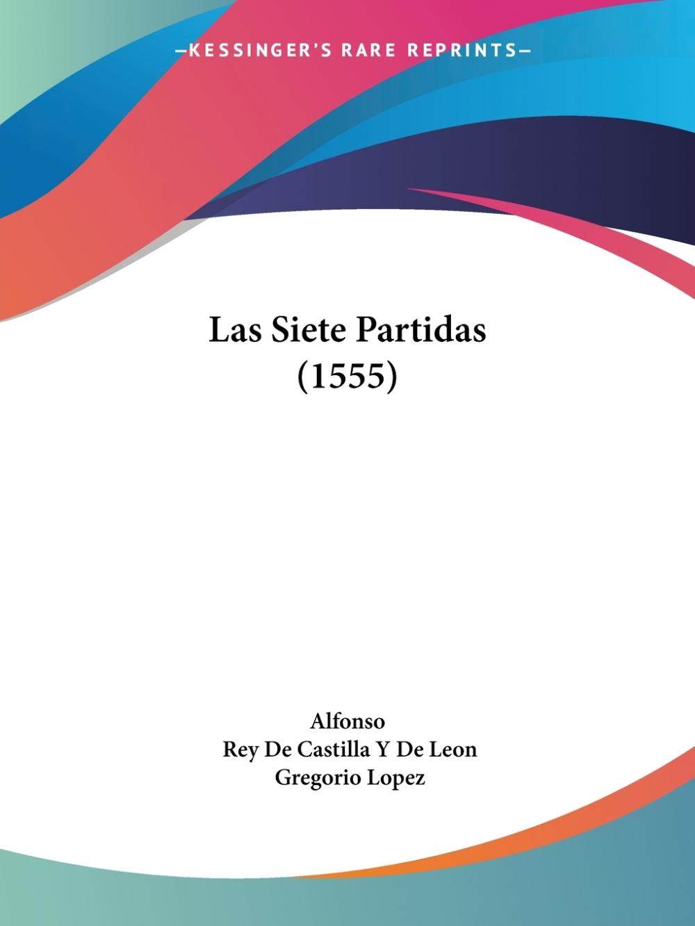 【预售 按需印刷】las siete partidas (1555)